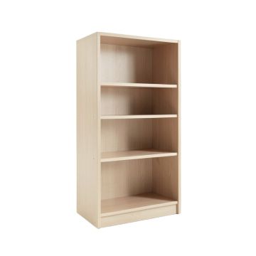 Birch Falls Freestanding Bookcase - Beige