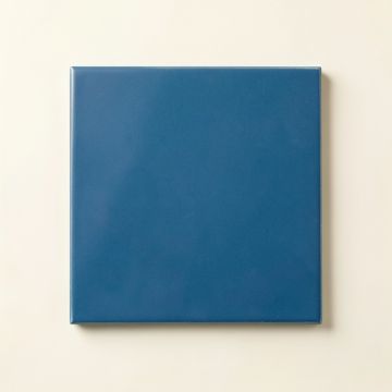 Slate Bend Uninstalled Square Decorative Tile - Blue (synthetic illustration; no displayed measurements)