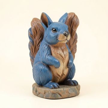 Backyard Camper Squirrel Solar Statue (synthetic illustration; no displayed measurements)