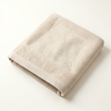 Vale Bend Bath Towel - Beige (synthetic illustration; no displayed measurements)