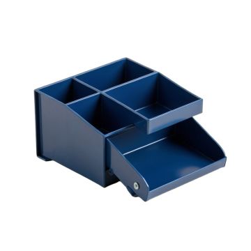 Ash Bridge Empty Coffee-Station Organizer - Blue