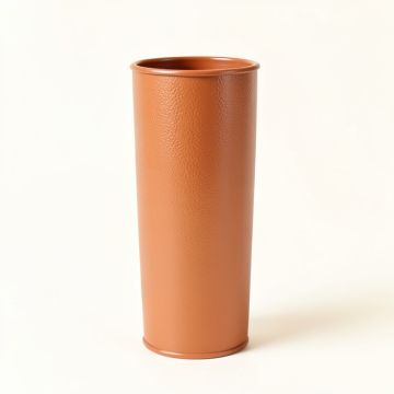 Laurel Bridge Empty Decorative Vase - Terracotta (synthetic illustration; no displayed measurements)