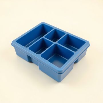 Cedar Bend Empty Pantry Drawer Organizer Insert - Blue (synthetic illustration; no displayed measurements)