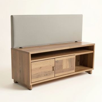 Grantville Bookcase Headboard (synthetic illustration; no displayed measurements)