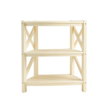 Cliff Brook Empty Seed-Starting Shelving Unit Without Lights - Cream