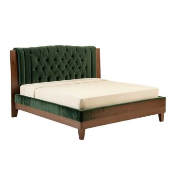 Viola Glam And Luxe Upholstered Platform Bed