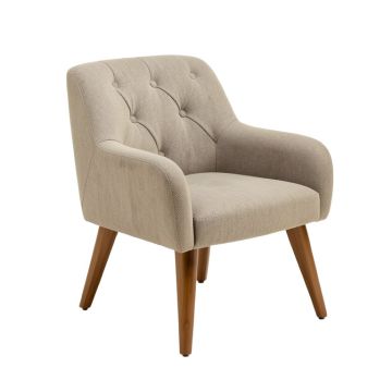 Vachakan Tufted Side Chair In Transparent