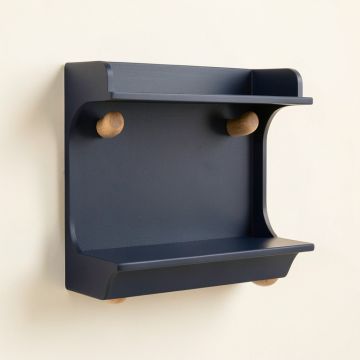 Elm Arc Wall-Mounted Entryway Organizer Shelf (synthetic illustration; no displayed measurements)