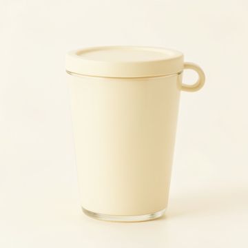 Meadow Dale Storage Canister With Lid - Cream (synthetic illustration; no displayed measurements)