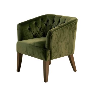 Jenni Tufted Velvet Upholstered Side Chair (synthetic illustration; no displayed measurements)