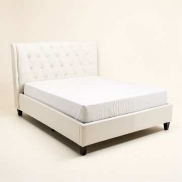 Lukasz Tufted Upholstered Standard Bed (synthetic illustration; no displayed measurements)