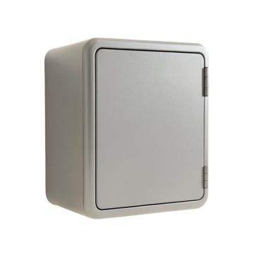Rowan Bend Wall-Mounted Laundry Cabinet - Gray