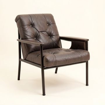 Frederick 30.5 '' Wide Tufted Lounge Chair (synthetic illustration; no displayed measurements)