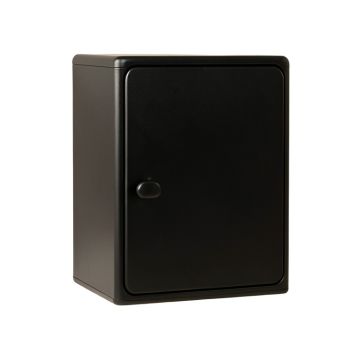 Willow Brook Wall-Mounted Laundry Cabinet - Black