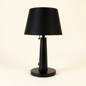 Cartersville 32 '' Black Standard Lamp (synthetic illustration; no displayed measurements)