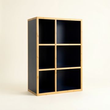 Meadow Dell Freestanding Bookcase - Navy (synthetic illustration; no displayed measurements)