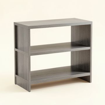 Field Bend Desktop Shelving Unit - Gray (synthetic illustration; no displayed measurements)