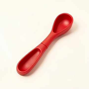 Fox Run Brands Brands 2-In-1 Pasta Serving Tongs & Portion Measuring Utensil (synthetic illustration; no displayed measurements)