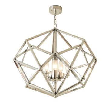 Whisnant 6 - Light Unique / Statement Geometric Chandelier
