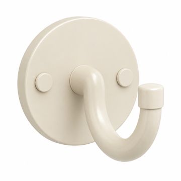 Birch Bluff Wall-Mounted Robe Hook - Cream