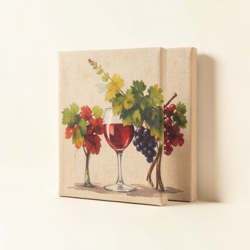 2 Piece Wine Wall Décor Set (synthetic illustration; no displayed measurements)
