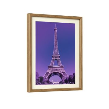 Modern Art Paris Eiffel Tower Framed Graphic Art