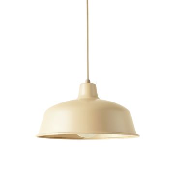 Spruce Crossing Pendant Light Suspended From One Plain Cable - Beige