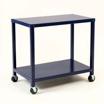 Dune Canyon Empty Rolling Workshop Cart - Navy (synthetic illustration; no displayed measurements)