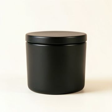 Lake Canyon Storage Canister With Lid - Black (synthetic illustration; no displayed measurements)