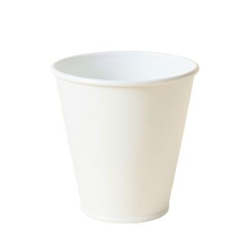 Slate Bend Empty Planter - White