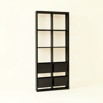 Hazel Bluff Empty Vertical Garden Frame - Black (synthetic illustration; no displayed measurements)