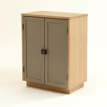 Shaker 34.5 '' X 18 '' Pantry Cabinet (synthetic illustration; no displayed measurements)