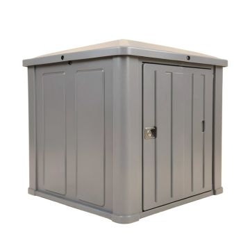 Stoney Resin Outdoor 4 Ft. 4 In . W X 2 Ft. 8 In . D Plastic Horizontal Storage Shed