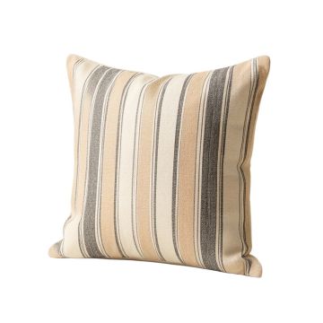Andre Cotton Striped Throw Pillow