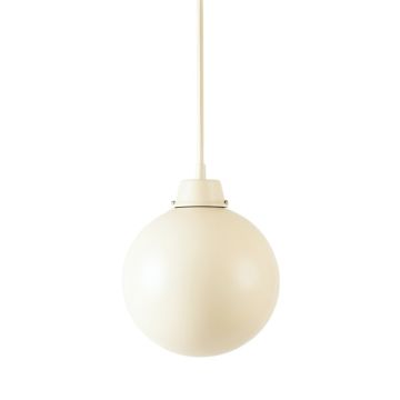 Fern Dell Pendant Light Suspended From One Plain Cable - Ivory