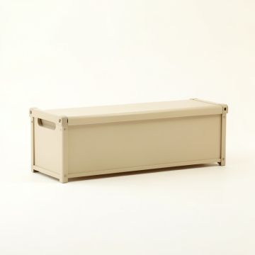 Birch Canyon Narrow Outdoor Storage Bench - Beige (synthetic illustration; no displayed measurements)