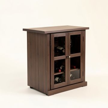 Ebro Bar With Wine Storage (synthetic illustration; no displayed measurements)