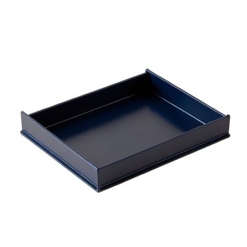 Clay Fold Empty Under-Desk Cable Tray - Navy (synthetic illustration; no displayed measurements)