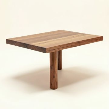 Northside Solid Wood Coffee Table (synthetic illustration; no displayed measurements)