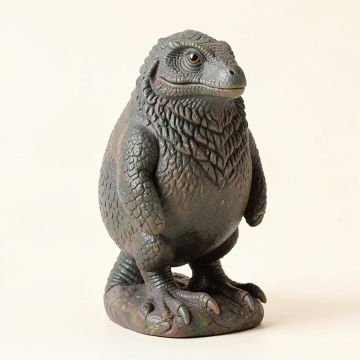 Baby Raptor Dino Egg Statue (synthetic illustration; no displayed measurements)