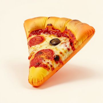 Supreme Pizza Slice Float Inflatable (synthetic illustration; no displayed measurements)