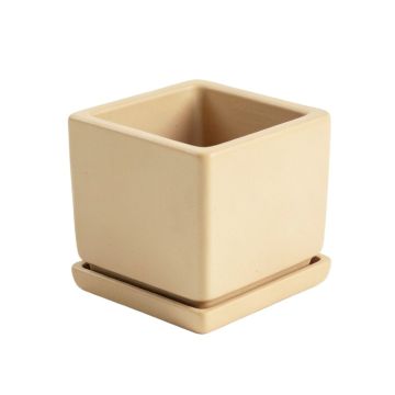 Clay Bend Empty Planter - Beige