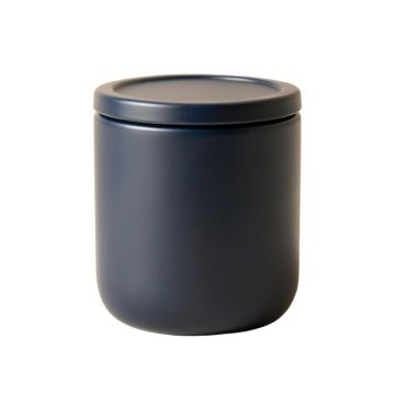 Rowan Branch Storage Canister With Lid - Navy