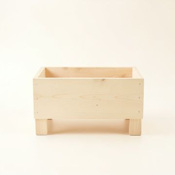 Summit Branch Empty Raised Planter - Ivory (synthetic illustration; no displayed measurements)