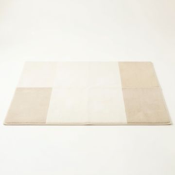 Oak Bend Rectangular Area Rug - Cream (synthetic illustration; no displayed measurements)