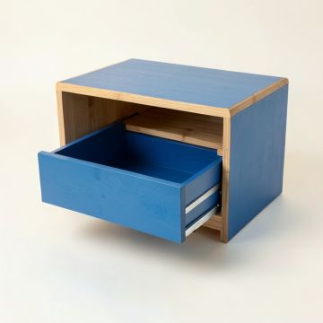 Cove Bend Under-Desk Drawer Unit - Blue (synthetic illustration; no displayed measurements)