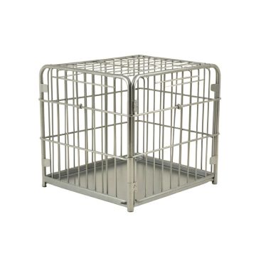 Spruce Bridge Empty Furniture-Style Pet Crate - Gray