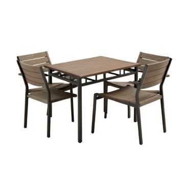 Ainsley Patio 3 Piece Bistro Set