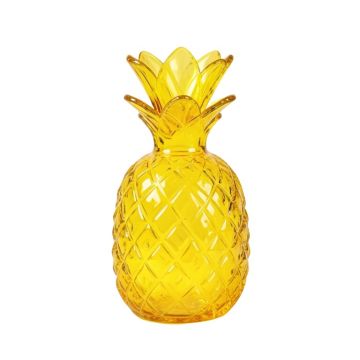 Jayce Glass Pineapple Décor