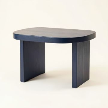 Heath Crossing Compact Balcony Table - Navy (synthetic illustration; no displayed measurements)